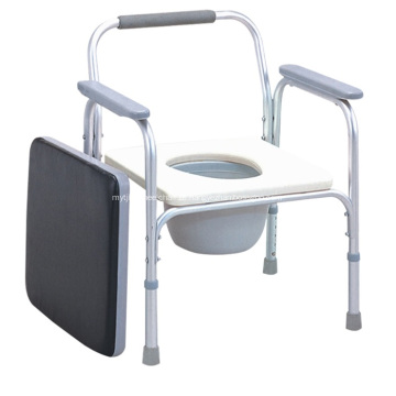 Cadeira ajustável de dobramento ajustável da cômoda com assento acolchoado